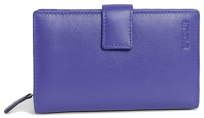 Mid-Size Leather Purse Wallet  "Holly" – Handmade by Saddler | RFID Protected & Gift Boxed