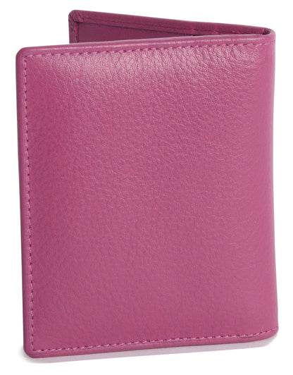 Compact Leather Card Wallet "Lexi" – Handmade by Saddler | RFID Protected & Gift Boxed