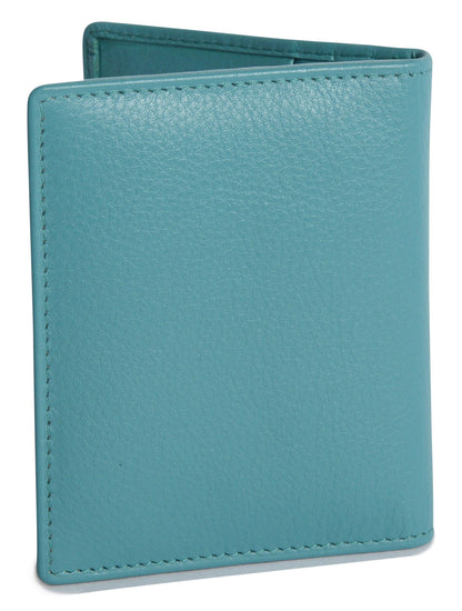 Compact Leather Card Wallet "Lexi" – Handmade by Saddler | RFID Protected & Gift Boxed