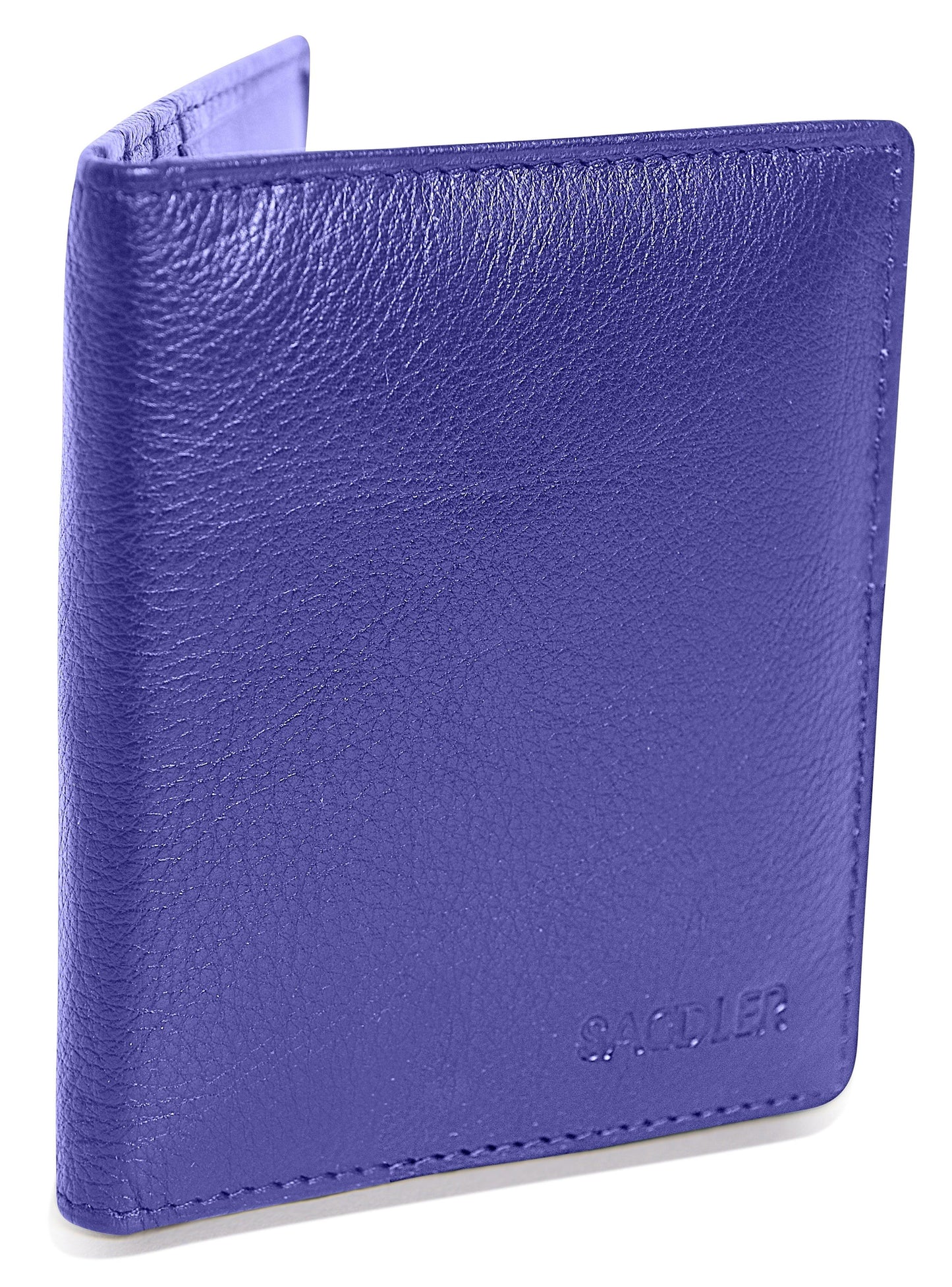 Compact Leather Card Wallet "Lexi" – Handmade by Saddler | RFID Protected & Gift Boxed