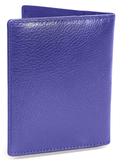 Compact Leather Card Wallet "Lexi" – Handmade by Saddler | RFID Protected & Gift Boxed