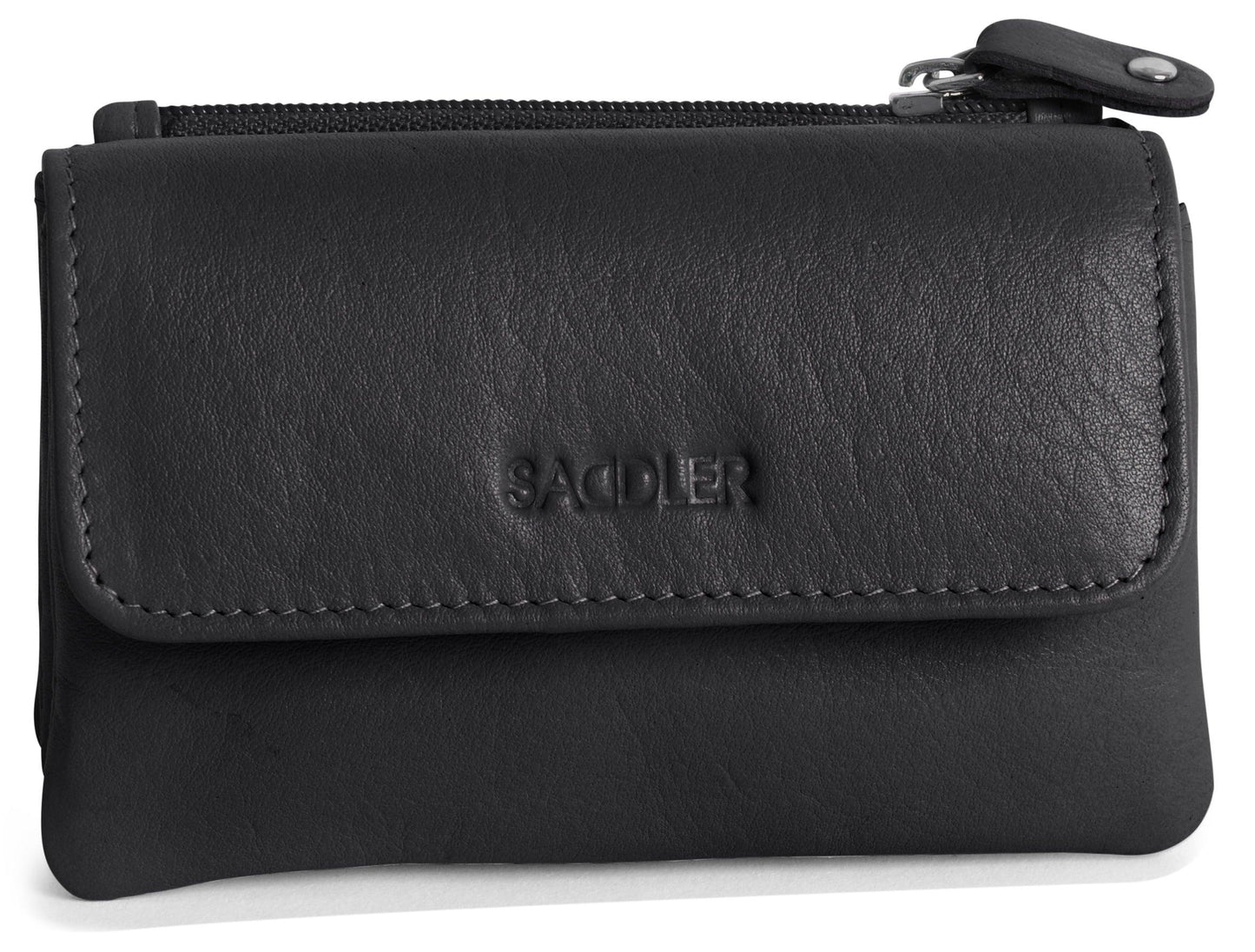 Spacious Leather Purse "Lily" – Handmade by Saddler | RFID Protected & Gift Boxed | Triple Gusset Design for Cards, Coins & Keys