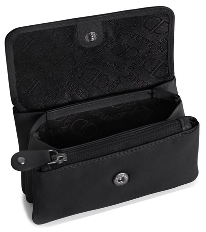 Spacious Leather Purse "Lily" – Handmade by Saddler | RFID Protected & Gift Boxed | Triple Gusset Design for Cards, Coins & Keys