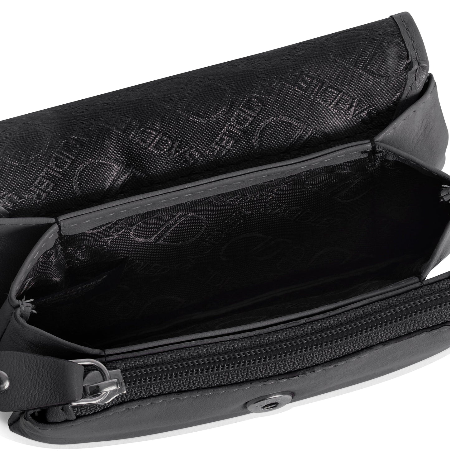 Spacious Leather Purse "Lily" – Handmade by Saddler | RFID Protected & Gift Boxed | Triple Gusset Design for Cards, Coins & Keys