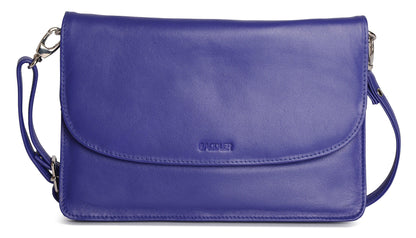 SADDLER Olivia 3-Section Leather Crossbody Bag & Clutch – Compact & Stylish - Gift Boxed