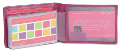 Robyn Compact Leather Card Wallet – Handmade by Saddler | RFID Protected & Gift Boxed